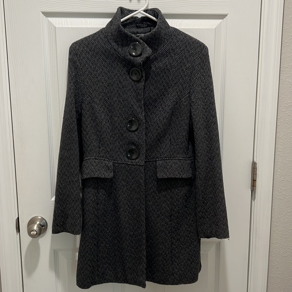 Elegant grey/black jacket - Picture 5 of 5